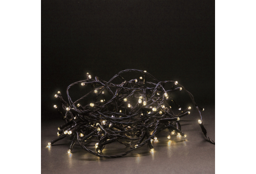 Entac Christmas IP44 180 LED Icicle Light WW 4m