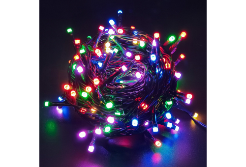 Entac Christmas IP44 80 LED String RGB 12,9m with IR remote controller