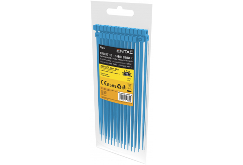 Kabelbinder 4,8mmx200mm Blau