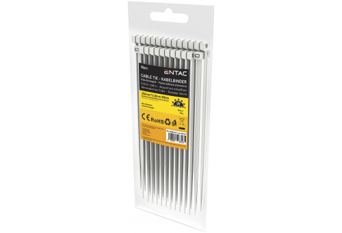 Cable Tie 4.8mmx250mm White