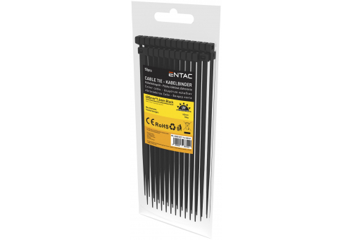 Cable Tie 7.6mmx400mm Black