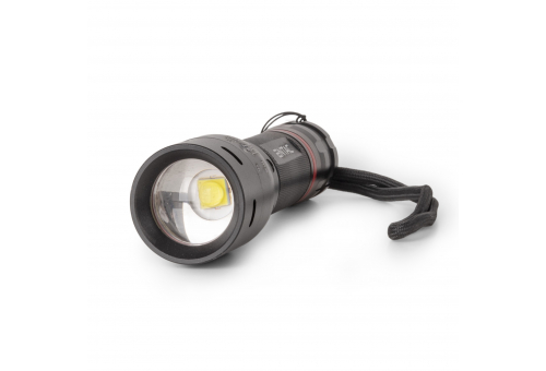 Entac Flashlight Zoom Alu T6 alkaline battery incl. *Damaged Packaging*