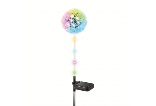 Entac Kerti Szolár Lámpa,Pitypang, 720mm, 15db Multicolor LED