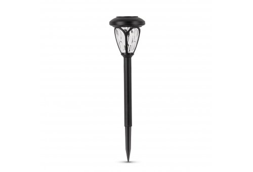 Garden Solar Lamp 40cm Plastic 1 LED RGB 12/showbox