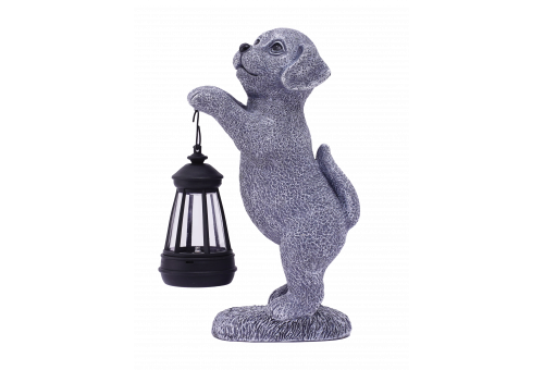 Entac Kerti Szolár Lámpa Kutyus 250mm, 1db WW SMD LED