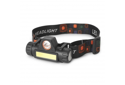 Entac Fejlámpa 3W beépített 18650 Akkumulátorral, 250lm