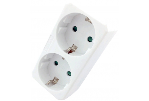 Power Adapter 2 Sockets (2 Earthed)