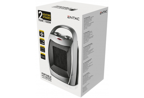 Portable PTC heater 750/1500W