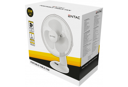 Hordozható Asztali Ventilátor 35W