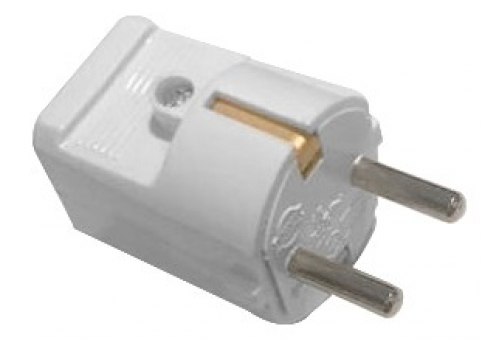 Rewireable IP20 Plug Earthed