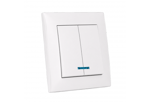 105 Arnold Recessed wall switch serial switch LED White