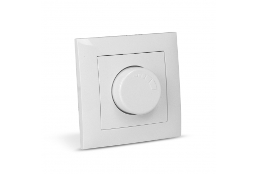 Arnold Recessed wall switch dimmer max.200W White