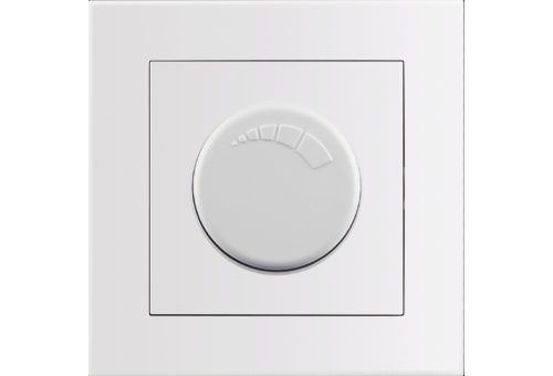 Arnold Recessed wall switch dimmer max.200W White