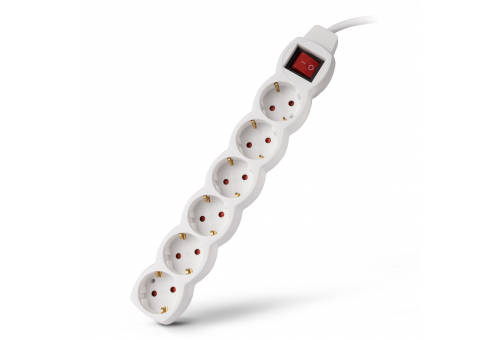 Socket Extension Cord S1 6 Sockets With Switch 1,5m 3G1.5