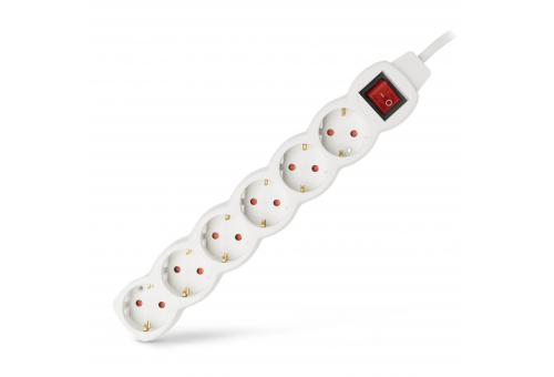 Socket Extension Cord S1 6 Sockets With Switch 3m 3G1.5
