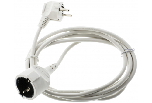 Extension Cord 10m White 3G1.5