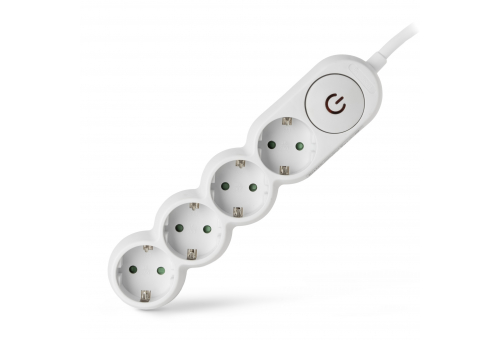 Socket Extension Cord D1 4 Entac Sockets With Switch 5m 3G1.5