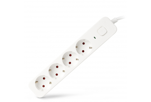 Socket Extension Cord D2 4 Sockets with Switch 3m 3G1.5