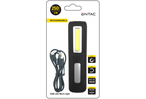 Worklight 1W COB + 3W XPE Rechargeable